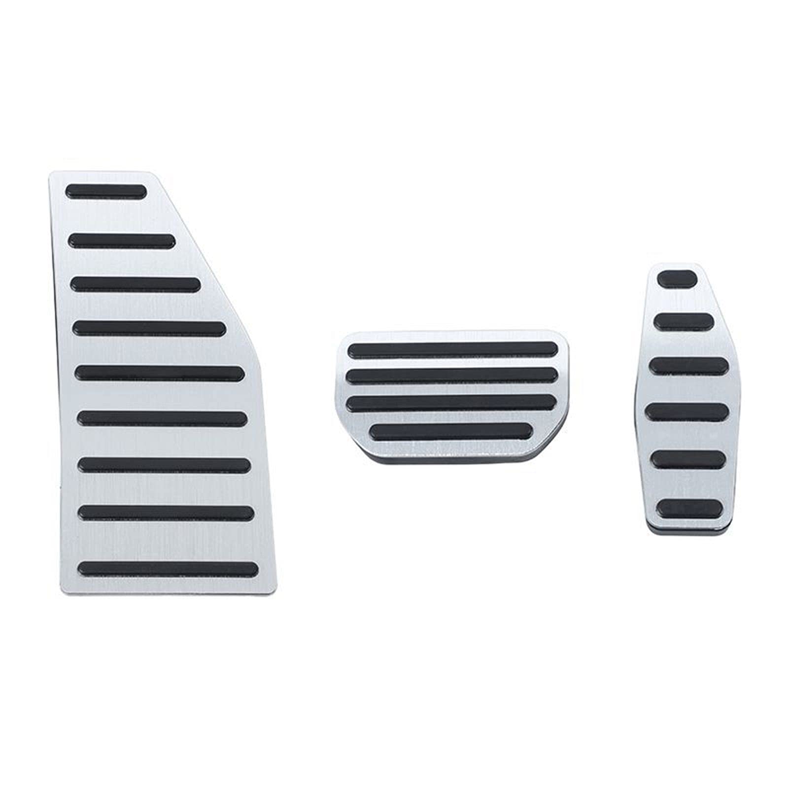 Szwaldaper Linke Fußstütze Pedale Auto Bremspedal Abdeckung Jimny, for Suzuki, Jimny 2010-2022 Zubehör Autopedalabdeckungsset(3pcs Automatic A) von Szwaldaper