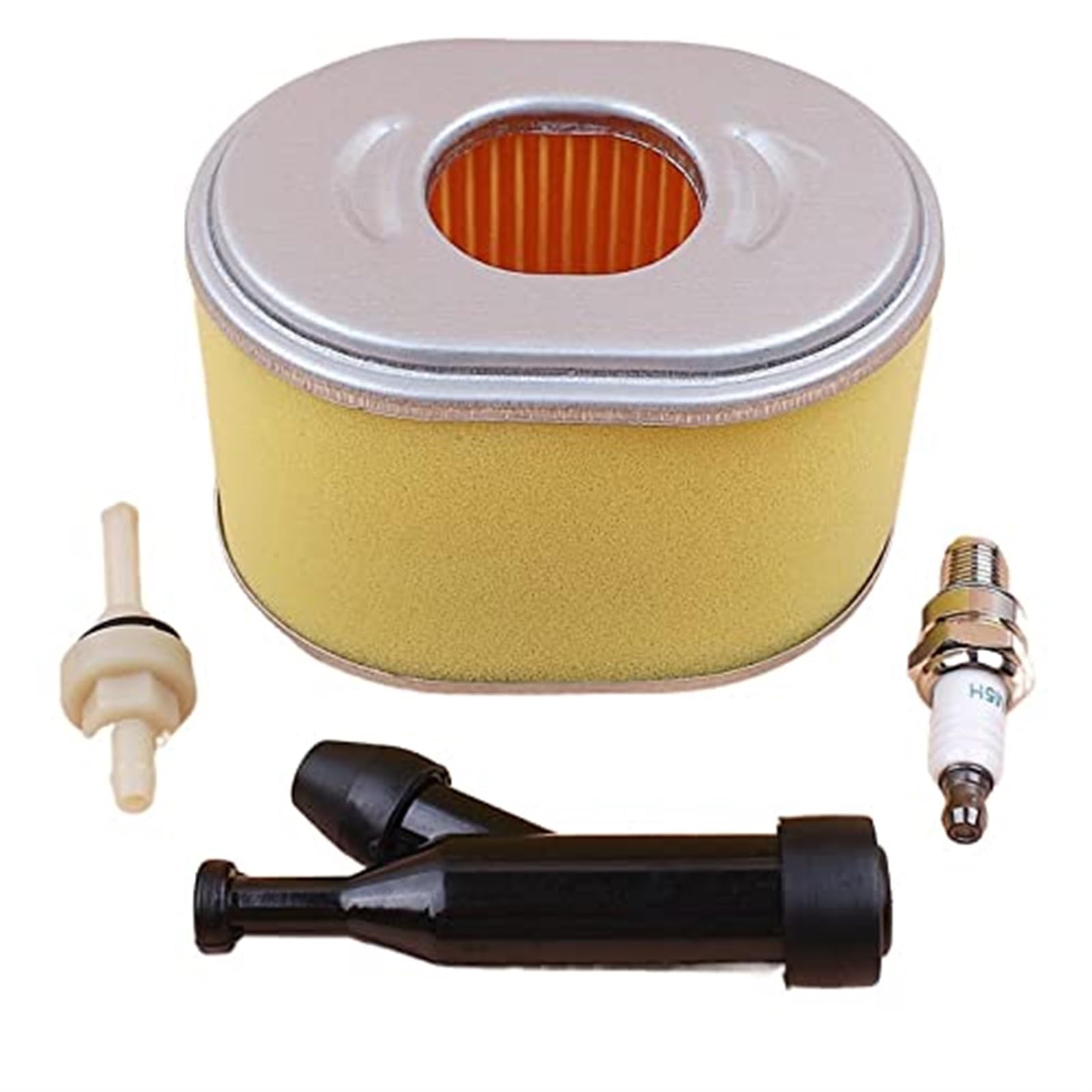 Szwaldaper Luftfilter Zündkerzenstecker Filter Tune Up Kit, for GX140 GX160 GX200 17210-ZE1-822 17210-ZE1-505 5,5-6,5 PS Gasmotor Rasenmäher-Luftfilter Szwaldaper Luftfilter Zündkerzenstecker Filter Tune Up Kit, for GX140 GX160 GX200 17210-ZE1-822 17210-ZE1-505 5,5-6,5 PS Gasmotor Rasenmäher-Luftfilter von Szwaldaper