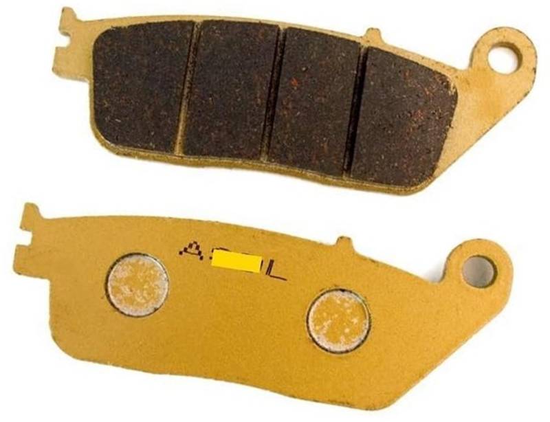 Szwaldaper Motorrad Bremsbeläge vorne hinten, for K-YMCO Xciting 500 Ri 500i ABS T70020 T70000 T70021 EFi Modell MX Road 700i c#(Black Copper Front Rear) von Szwaldaper