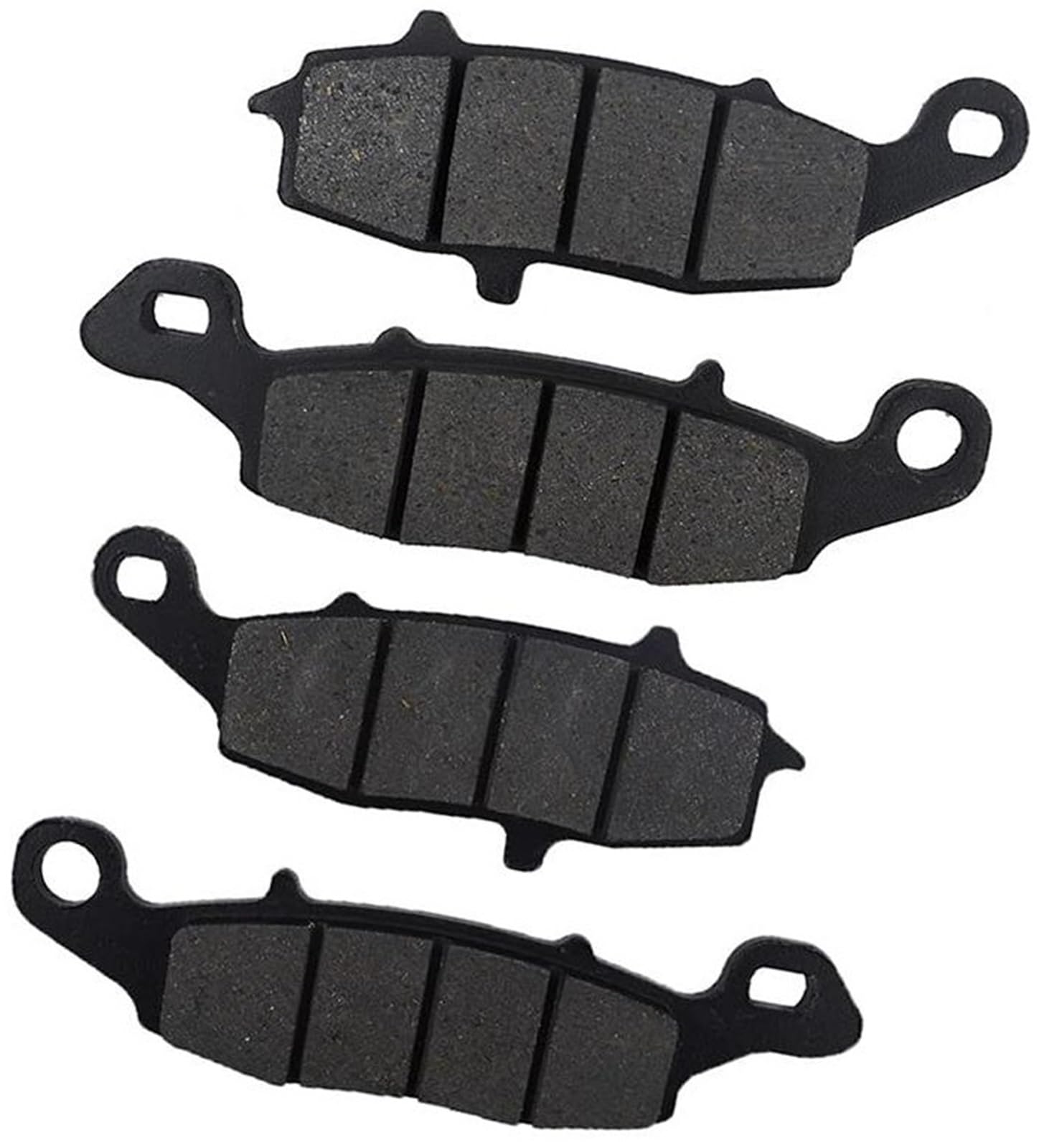 Szwaldaper Motorrad-Bremsscheiben-Set vorne und hinten, for SV400 DL650 DL1000 V-Strom DL 650 1000 GSF650 Naked Bandit 650 GSR750 SV650(Black Front Set) von Szwaldaper