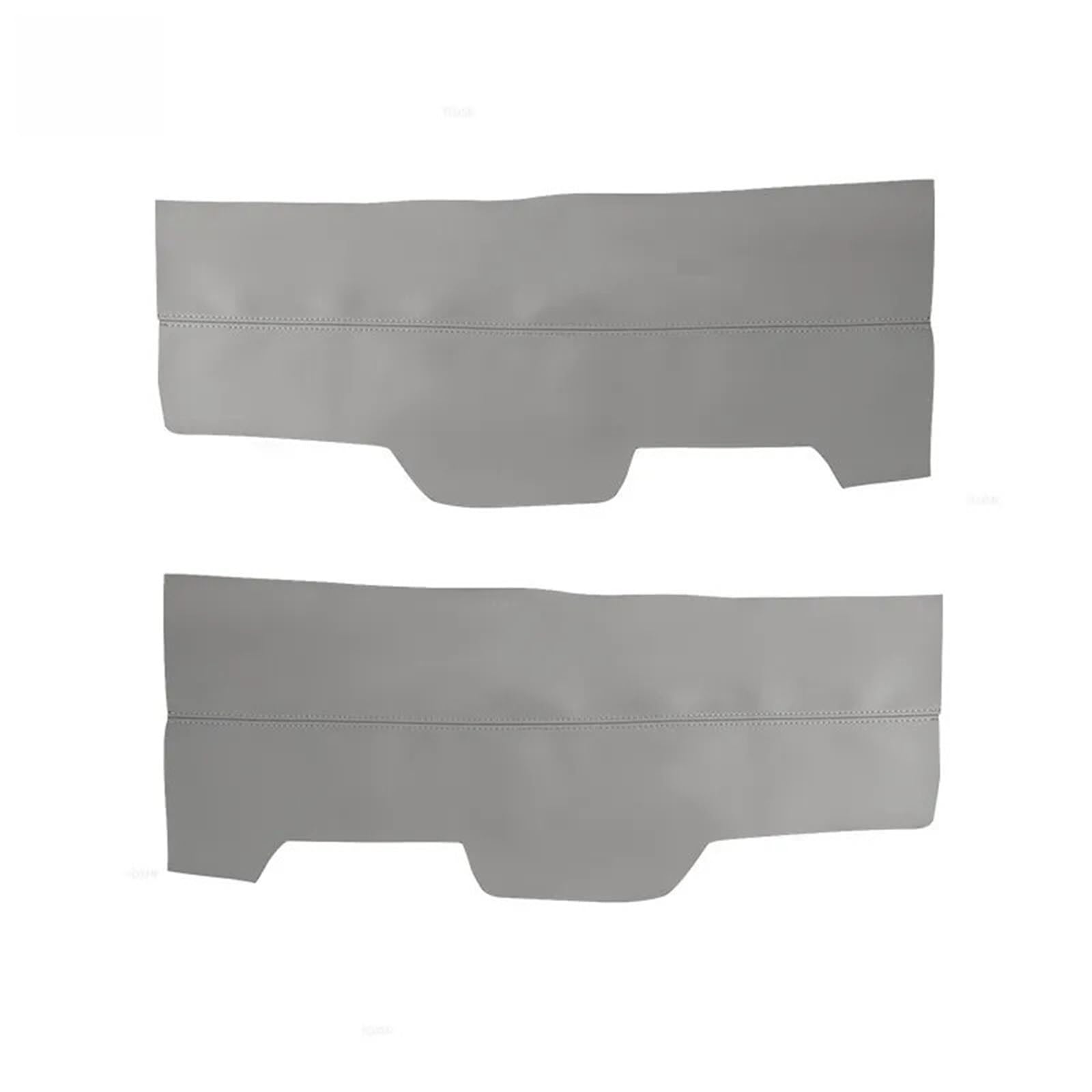 Szwaldaper Pilot 2009 2010 2011 2012 2013 2014 2015 2 Stück Auto-Vordertür-Armlehnenverkleidung Lederbezug Schutzzubehör Verkleidung Auto-Innentürverkleidung(Grey) von Szwaldaper