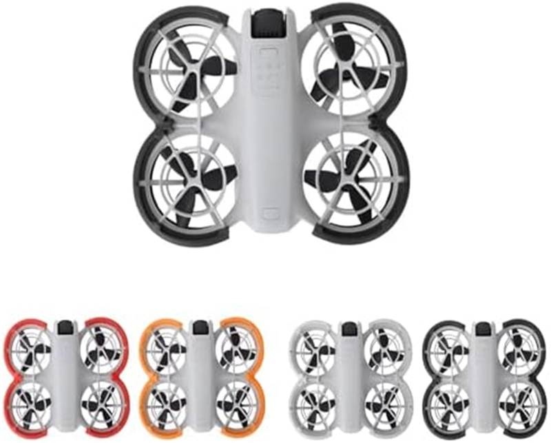 Szwaldaper Propellerschutz, for DJI, NEO, Propellerschutz, Schutzstoßstangenring, Schutzabdeckung for Propellerstoßstangen (Schwarz) Drohnen-Propellerschutz(Black) von Szwaldaper