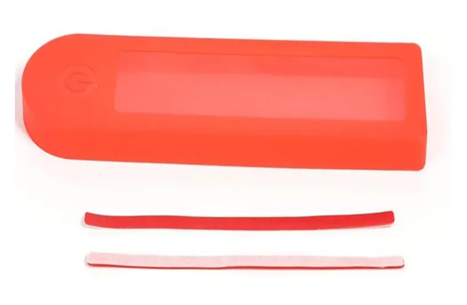 Szwaldaper Rollerteile wasserdichte Display-Silikonabdeckung mit 2 Klebebändern, for M365/Pro/Essential/1S/Pro2Elektroroller-Zubehör Display für Elektroroller(Red) von Szwaldaper