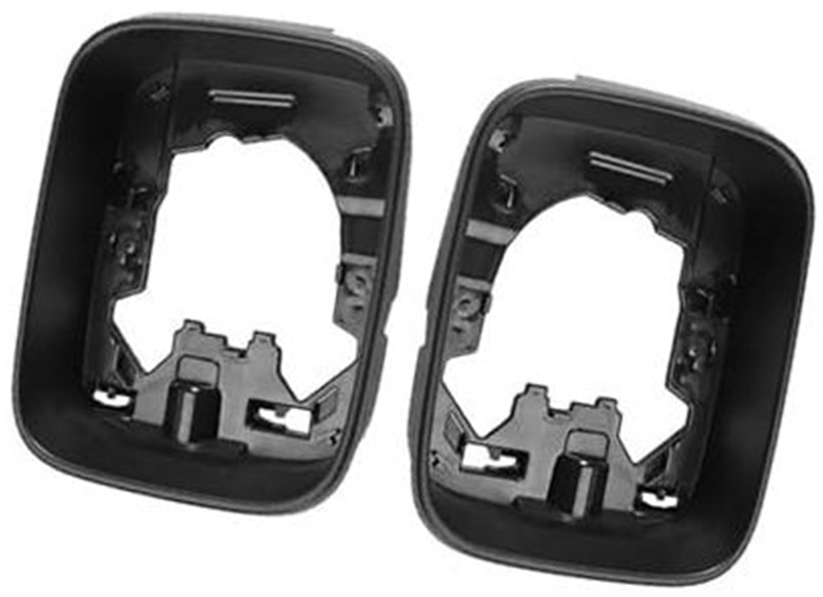 Szwaldaper Rückspiegelkappen, for Renegade 2016–2021 Auto Links rechts Spiegelgehäuserahmen Rückansicht Schalenrahmenhalter Verkleidung Abdeckrahmen für Auto-Außenspiegel(Black 1 Pair) von Szwaldaper