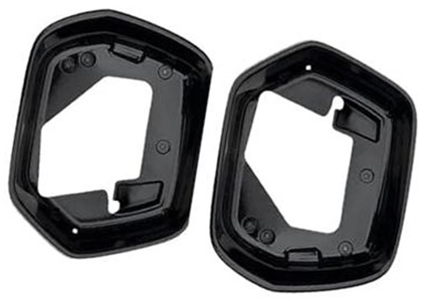 Szwaldaper Rückspiegelkappen for CRV, for CR-V 2007 2008 2009 2010 2011 Abdeckrahmen für Auto-Außenspiegel(Black 1 Pair) von Szwaldaper