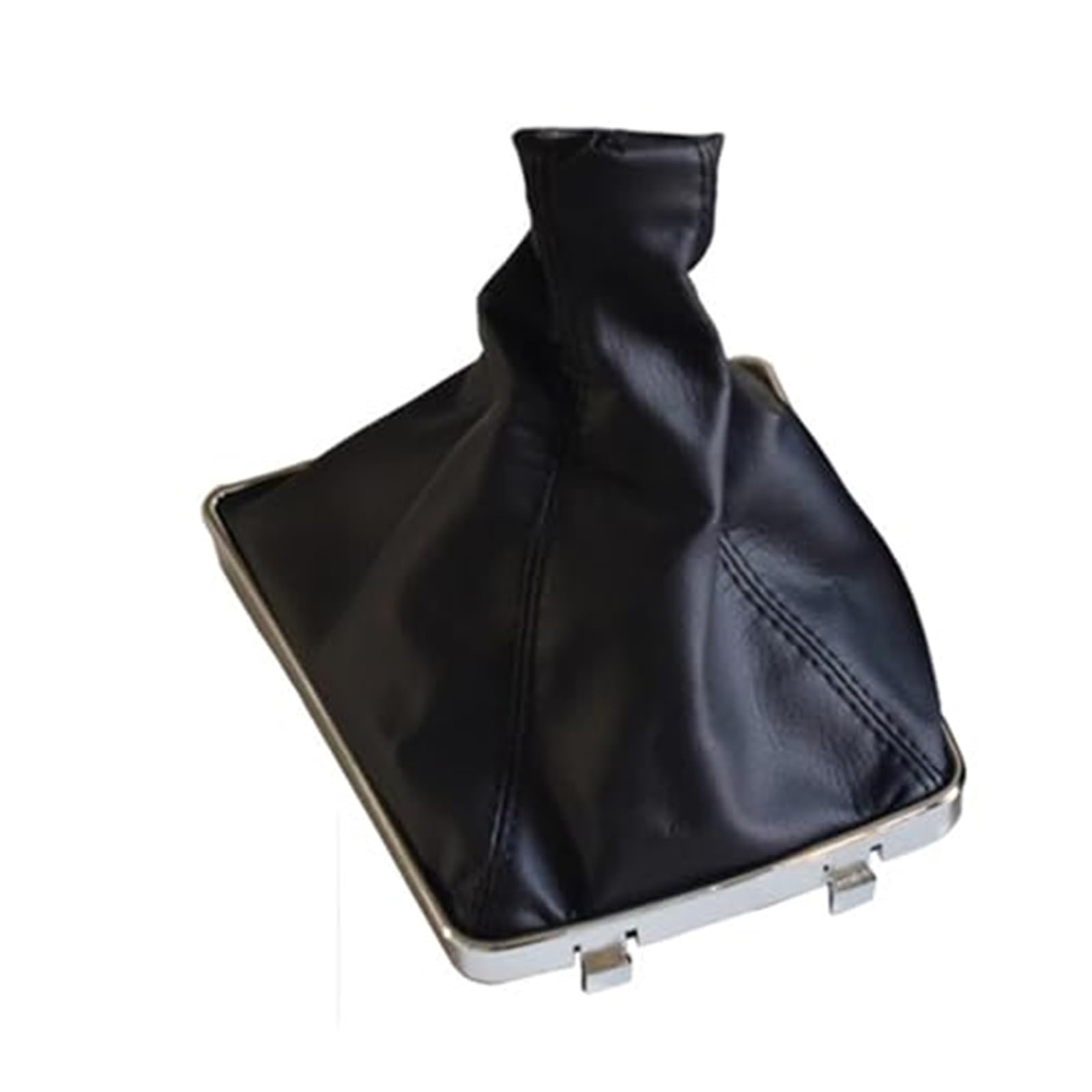 Szwaldaper Schaltknauf-Hebel-Stick-Gamaschen-Manschette, for Opel, Astra H, Park-Handbremsgriffe, Kofferraum-Abdeckung, Kragen, Auto-Styling Schaltsackabdeckung fürs Auto(Black Gear Shift Boot) von Szwaldaper