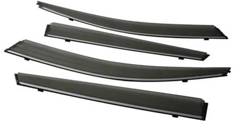 Szwaldaper Seitenfenster-Abweiser, for Ford, Edge L MK3-CDX706 2023 2024 2025, Autofenster-Visier, Wetterschutz, Sonnen- und Regenabweiser Sonnenschutz für Auto-Seitenfenster von Szwaldaper