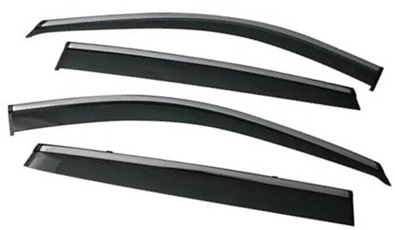 Szwaldaper Seitenfensterabweiser, for Chery, Tiggo 7 Tiggo 7 Plus Tiggo 7 Pro 2020 2021 2022 2023 2024 Fenstervisierschutz Wetterschutz Sonnenschutz für Auto-Seitenfenster von Szwaldaper