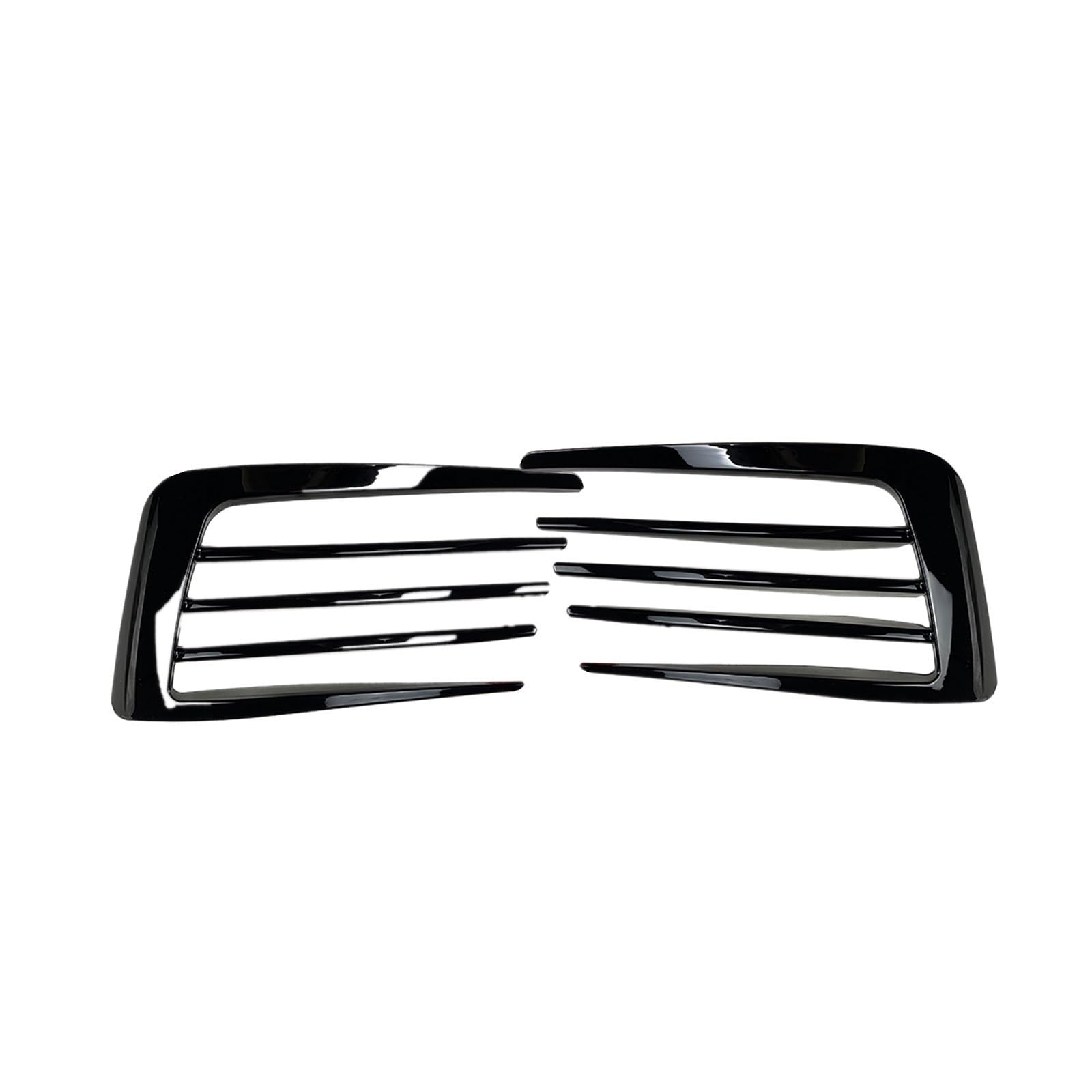 Szwaldaper Seitliche Lüftungsschlitzverkleidung for die vordere Stoßstange, for VW, for Golf, 7 GTI 2013-2016 Schwarzer Auto-Ansaugrahmen-Kühlergrill-Splitter-Spoiler-Canard-Lippe Lüftungsblende für N Szwaldaper Seitliche Lüftungsschlitzverkleidung for die vordere Stoßstange, for VW, for Golf, 7 GTI 2013-2016 Schwarzer Auto-Ansaugrahmen-Kühlergrill-Splitter-Spoiler-Canard-Lippe Lüftungsblende für N von Szwaldaper