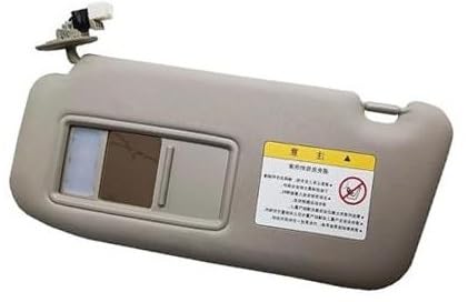 Szwaldaper Seitliche Sonnenblende, for Mazda, for CX-5 Cx5 2012-2024 Auto vorne graue Sonnenblende Panel mit Make-up-Spiegel Licht Sonnenblende vordere seitliche Sonnenblende Auto-Sonnenblende von Szwaldaper