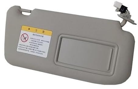 Szwaldaper Seitliche Sonnenblende, for Mazda, for CX-5 Cx5 2012-2024 Auto vorne graue Sonnenblende Panel mit Make-up-Spiegel Licht Sonnenblende vordere seitliche Sonnenblende Auto-Sonnenblende von Szwaldaper