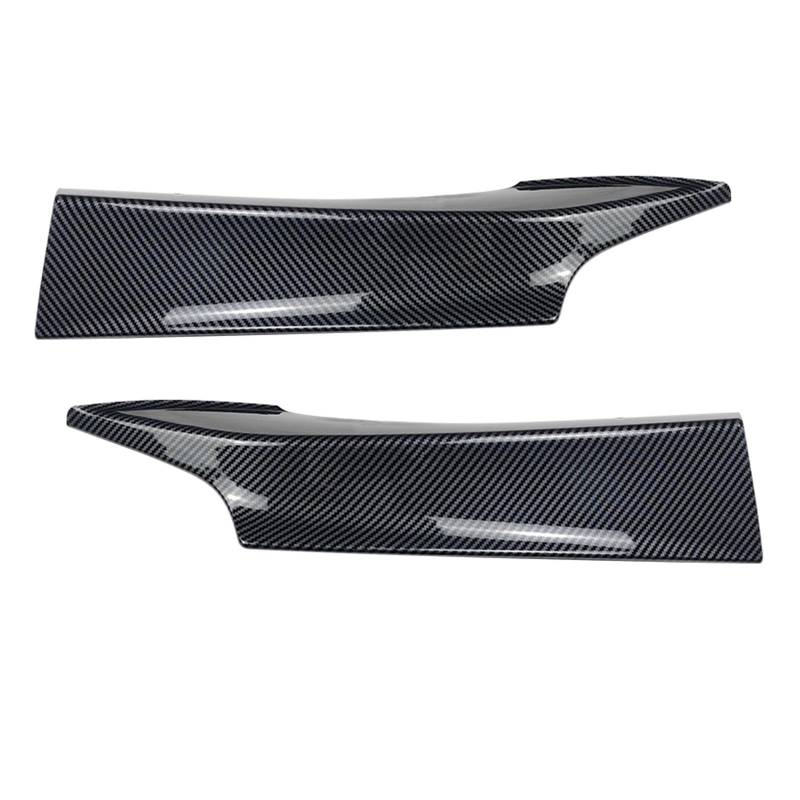 Szwaldaper Seitliche Splitterabdeckung for die vordere Stoßstange, for, 1er F20 F21 M Sport 2012-2014 118i 125i Auto-Nebelscheinwerfer-Entlüftungs-Ansaugspoilerlippe Lüftungsblende für Nebelscheinwer von Szwaldaper