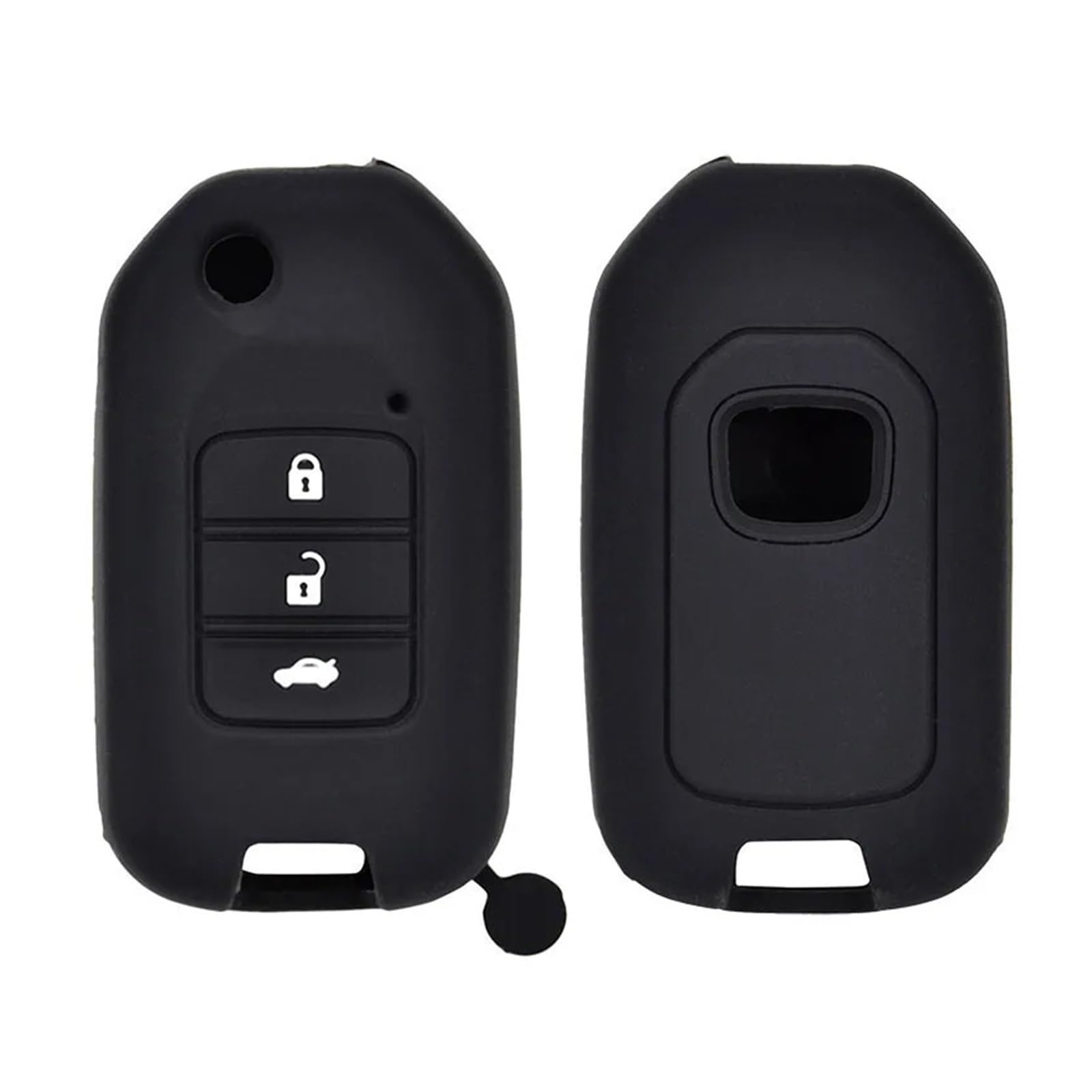 Szwaldaper Silikon-Klappschlüsselgehäuse, Schlüsselgehäuse for schlüssellosen Schlüsselanhänger, for Civic, CR-V HR-V, for Accord, Jade, Crider, Odyssey 2015-2018 Autoschlüsselgehäuse Szwaldaper Silikon-Klappschlüsselgehäuse, Schlüsselgehäuse for schlüssellosen Schlüsselanhänger, for Civic, CR-V HR-V, for Accord, Jade, Crider, Odyssey 2015-2018 Autoschlüsselgehäuse von Szwaldaper