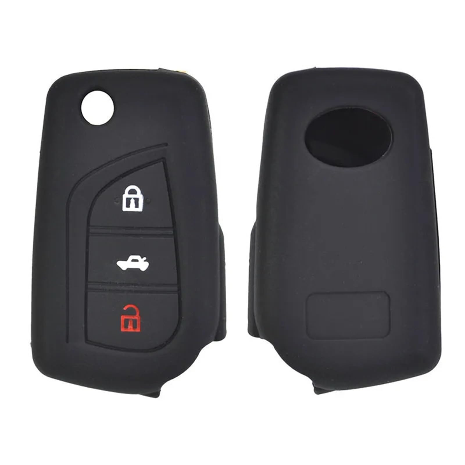 Szwaldaper Silikon-Schlüsseletui, Schlüsselhülle for Schlüsselanhänger, Schutzfolie, for Toyota, Auris, Corolla, Avensis Verso, Yaris Aygo, Scion, TC IM Autoschlüsselgehäuse Szwaldaper Silikon-Schlüsseletui, Schlüsselhülle for Schlüsselanhänger, Schutzfolie, for Toyota, Auris, Corolla, Avensis Verso, Yaris Aygo, Scion, TC IM Autoschlüsselgehäuse von Szwaldaper