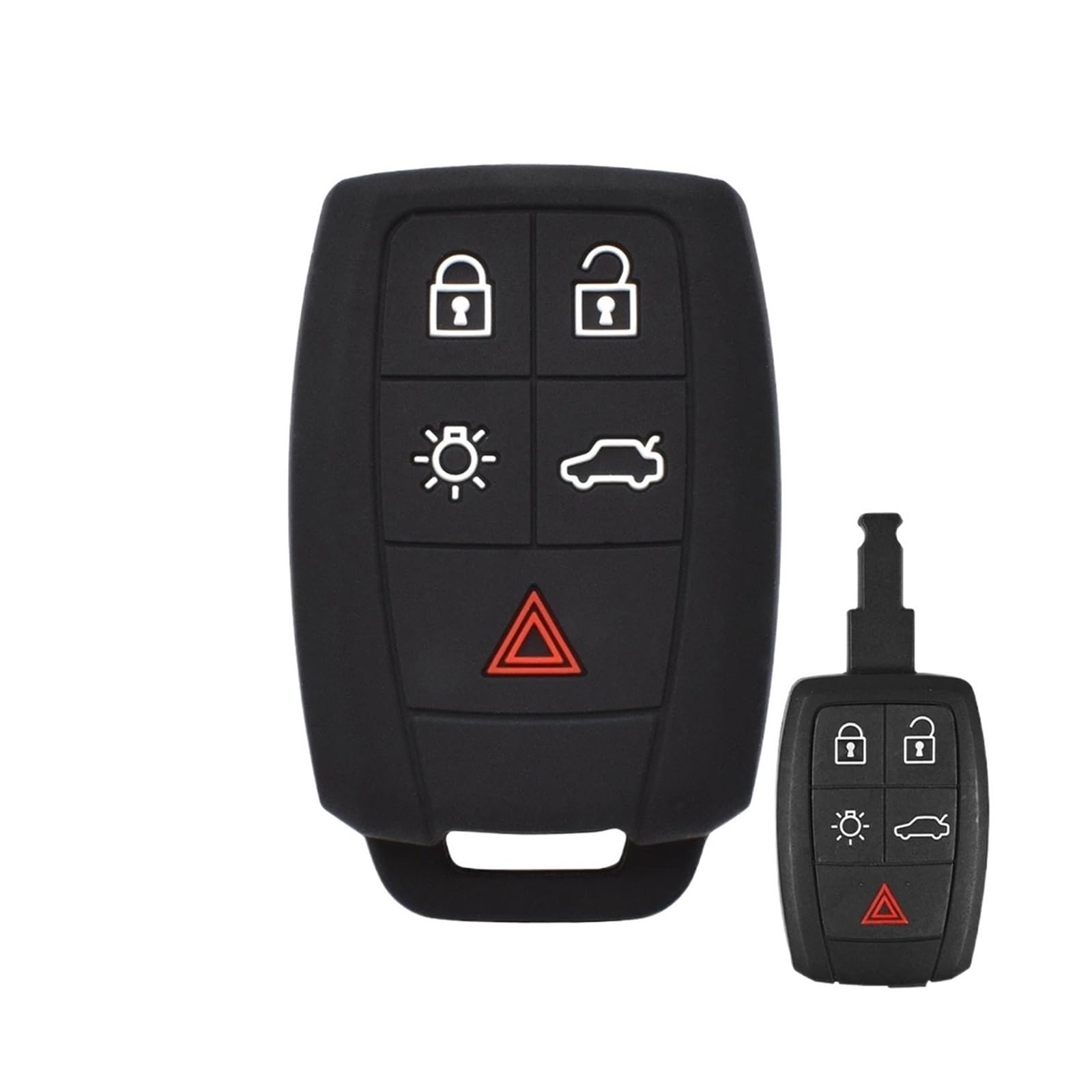 Szwaldaper Silikon-Schlüsseletui mit 5 Tasten, for schlüssellose Fernbedienung, for, XC90, C70, S60, D5, V50, S40, C30 Autoschlüsselgehäuse Szwaldaper Silikon-Schlüsseletui mit 5 Tasten, for schlüssellose Fernbedienung, for, XC90, C70, S60, D5, V50, S40, C30 Autoschlüsselgehäuse von Szwaldaper