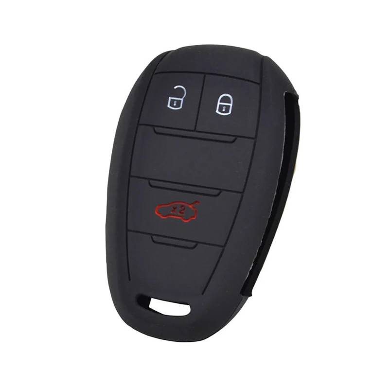 Szwaldaper Silikon-Schutzhülle for Autoschlüssel, Fernbedienung, Schlüsselschutz, for Alfa, Romeo, Stelvio, Giulia 2017 2018 Autoschlüsselgehäuse von Szwaldaper