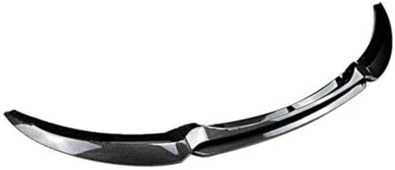 Szwaldaper Splitter 4-teilig, for BMW, E82 E88 1er 118d 120i 120d 125i 135i 2008-2013 Frontstoßstangensplitter Lippe Canard Spoiler Diffusor Body Kits Lippensplitter (Schwarz glänzend) Frontstoßstange von Szwaldaper