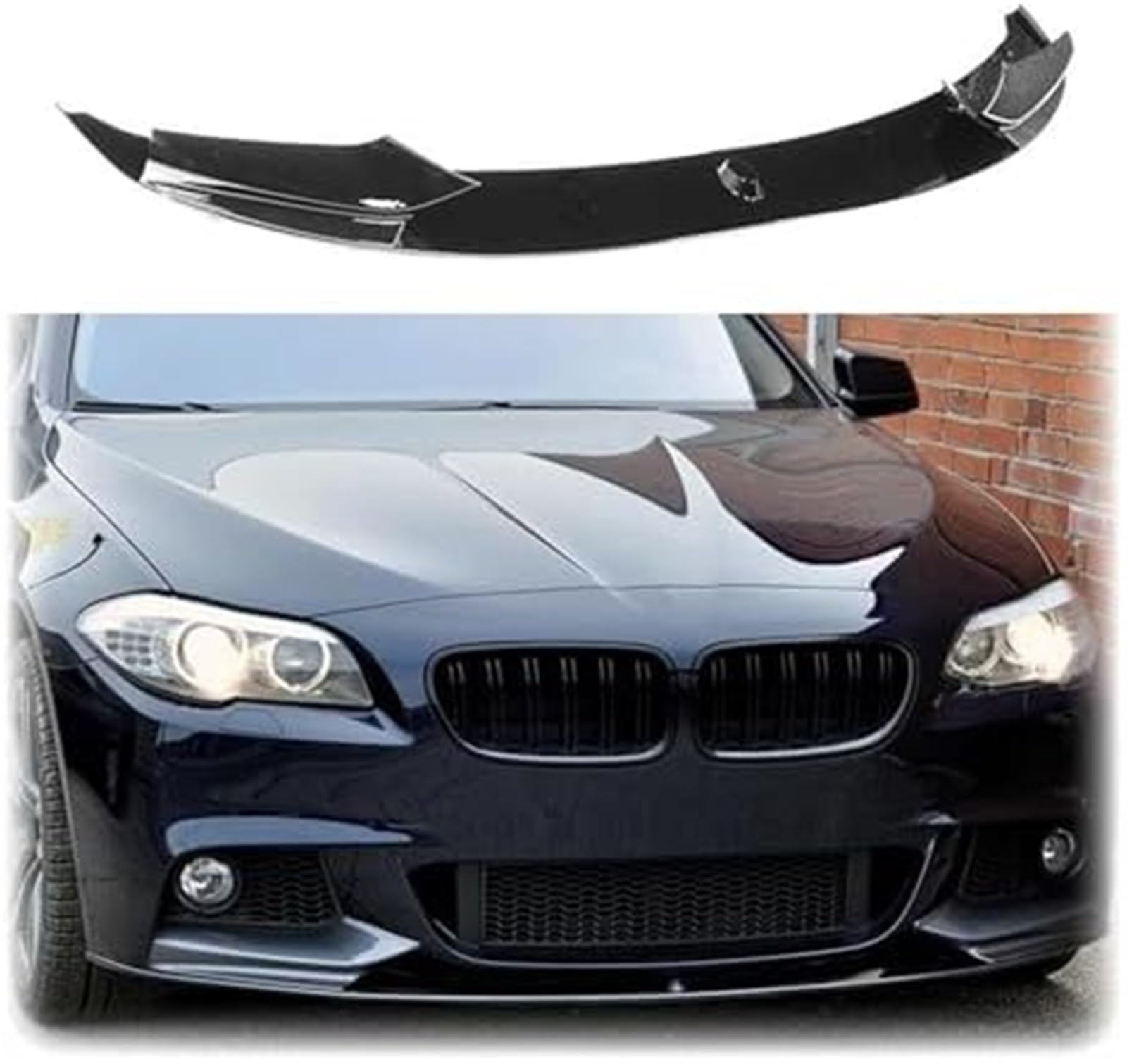Szwaldaper Splitter Frontstoßstangen-Lippen-Bodykit, for BMW, 5er F10 535i 528i Sport 2011 2012 2013 2014 2015 2016 ABS Glossy Black Lip Splitter Frontstoßstangenlippe Szwaldaper Splitter Frontstoßstangen-Lippen-Bodykit, for BMW, 5er F10 535i 528i Sport 2011 2012 2013 2014 2015 2016 ABS Glossy Black Lip Splitter Frontstoßstangenlippe von Szwaldaper