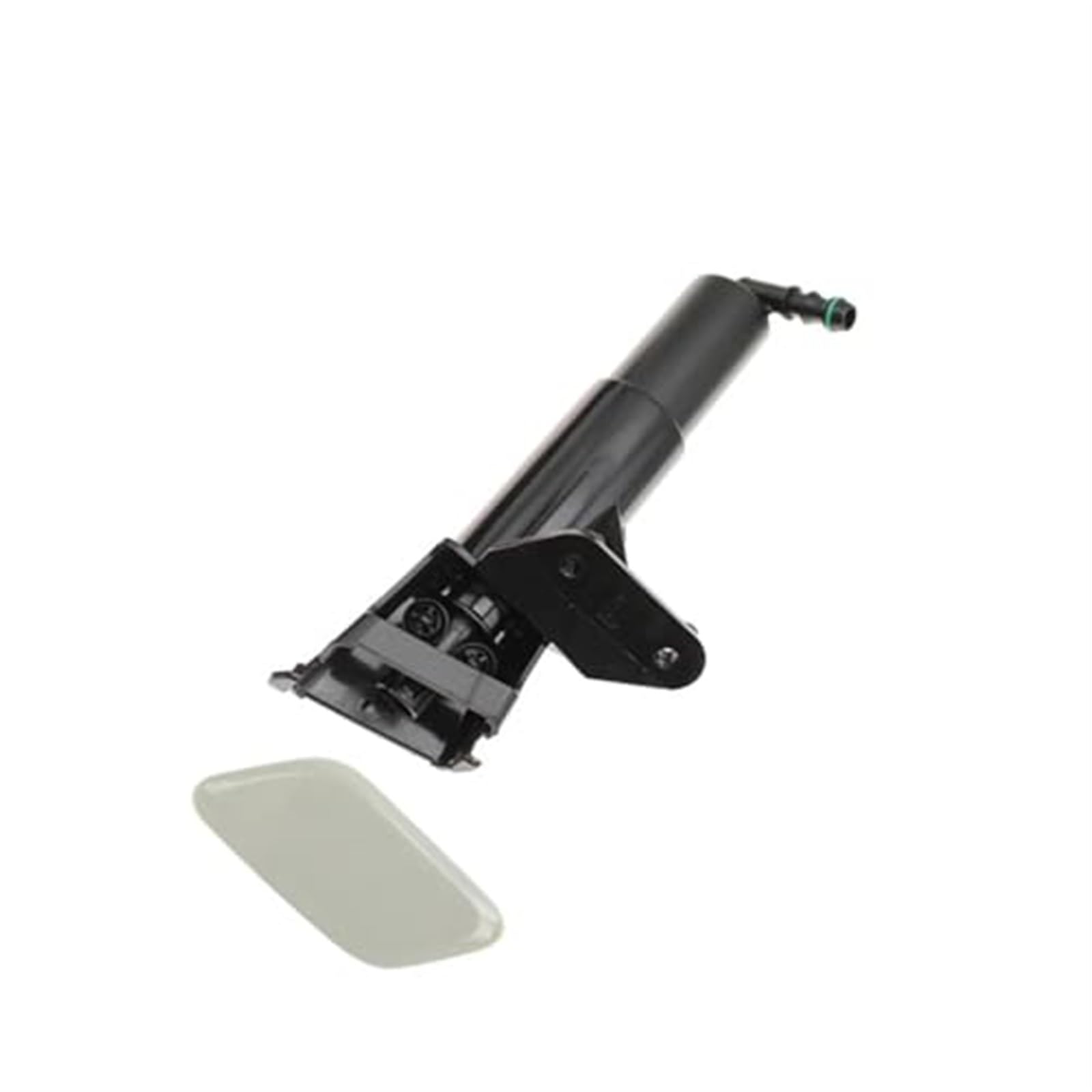 Szwaldaper Stellmotorpumpe for Scheinwerfer-Waschanlage, Wassersprühstrahl-Abdeckkappe, for Toyota, AVENSIS T25 2006 2007 2008 Scheibenwischer-Waschpumpenmotor(Black Grey LH) von Szwaldaper