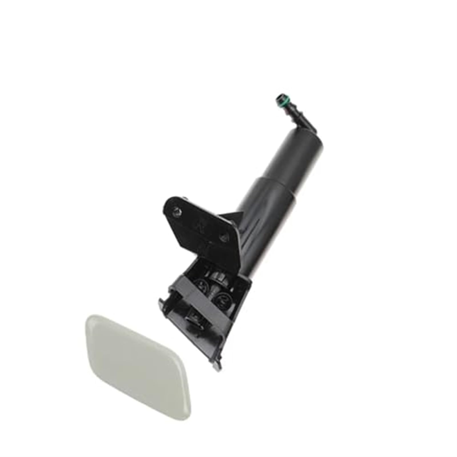 Szwaldaper Stellmotorpumpe for Scheinwerfer-Waschanlage, Wassersprühstrahl-Abdeckkappe, for Toyota, AVENSIS T25 2006 2007 2008 Scheibenwischer-Waschpumpenmotor(Black Grey RH) von Szwaldaper