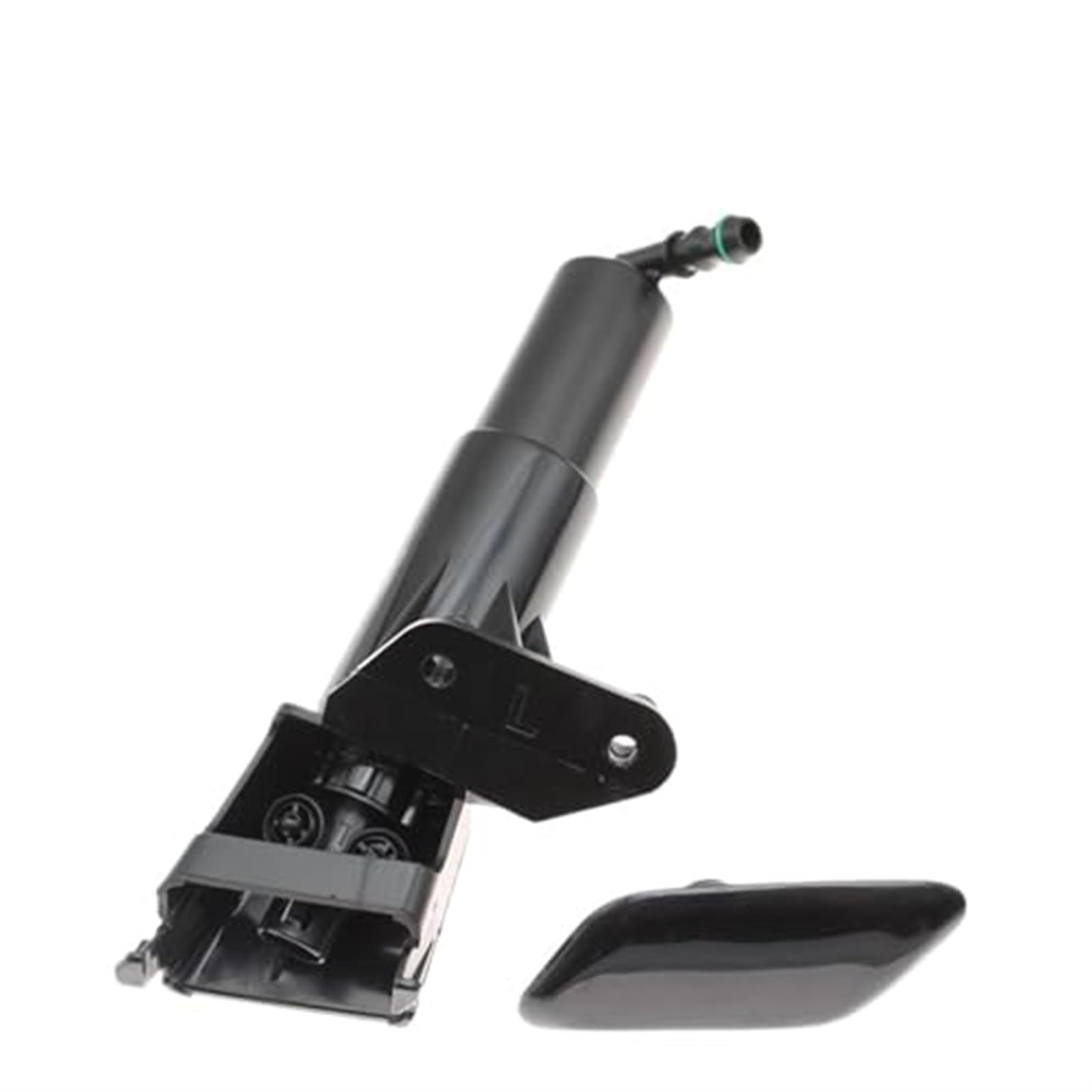 Szwaldaper Stellmotorpumpe for Scheinwerfer-Waschanlage, Wassersprühstrahl-Abdeckkappe, for Toyota, AVENSIS T25 2006 2007 2008 Scheibenwischer-Waschpumpenmotor(Black LH) von Szwaldaper