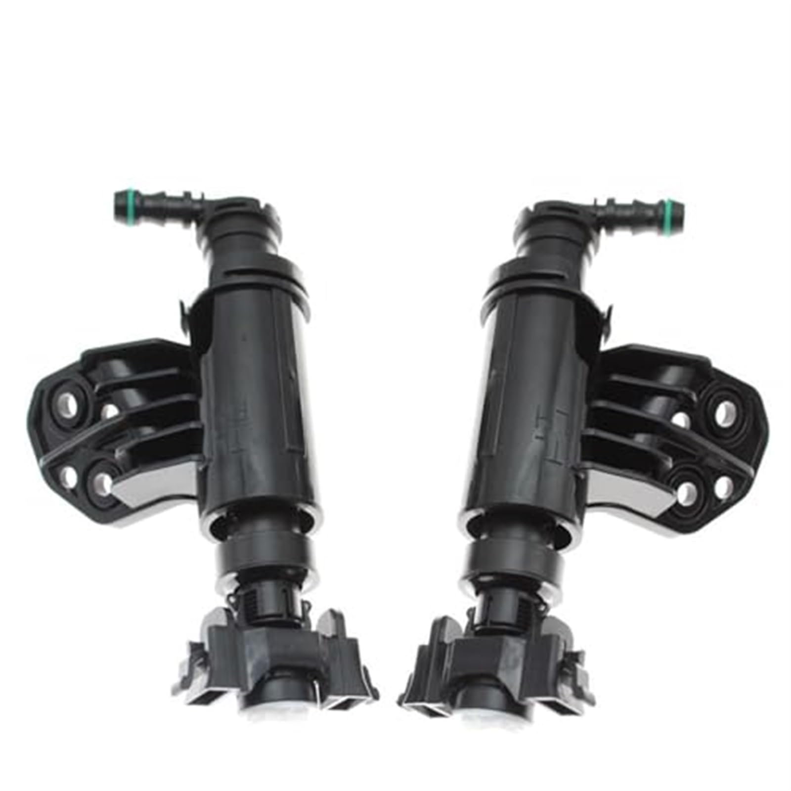 Szwaldaper Vorne Links rechts Scheinwerfer Waschanlage Düse Pumpe Zylinderdeckel Jet, for Hyundai, Tucson Scheibenwischer-Waschpumpenmotor(Black Nozzle Pair) von Szwaldaper