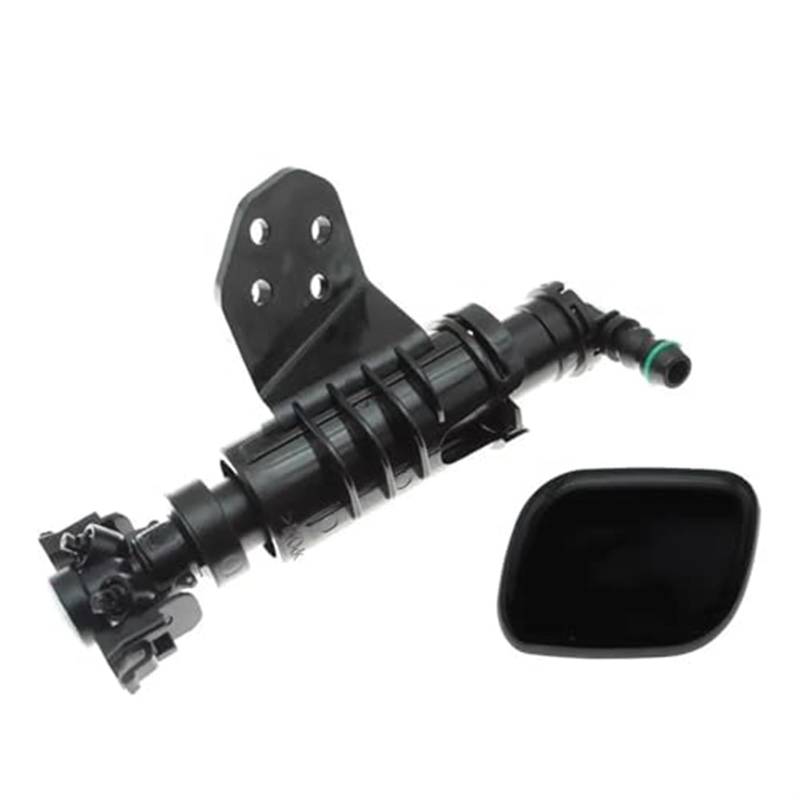 Szwaldaper Vorne Links rechts Scheinwerfer Waschanlage Düse Pumpe Zylinderdeckel Jet, for Hyundai, Tucson Scheibenwischer-Waschpumpenmotor(Black Right Side) von Szwaldaper