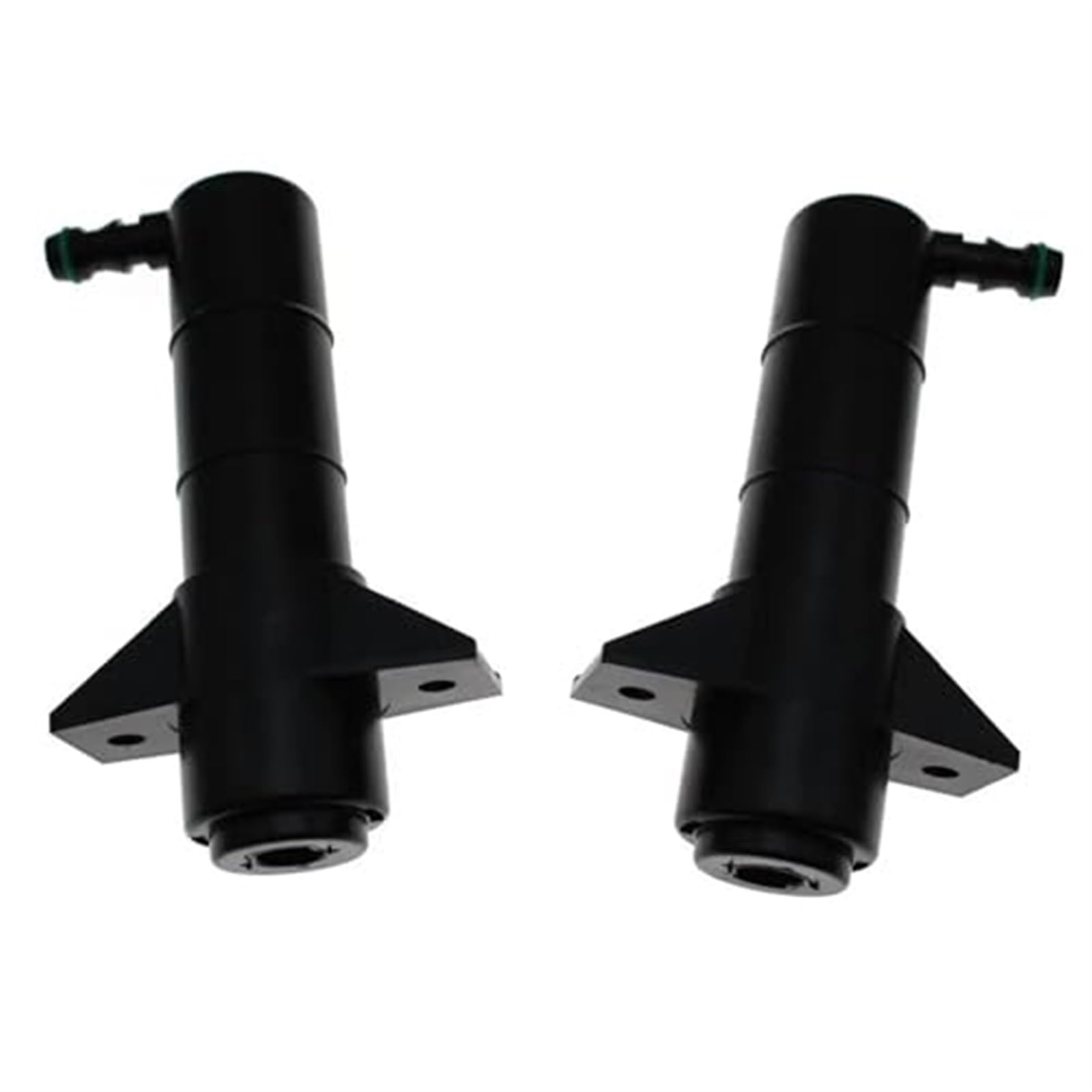Szwaldaper Vorne Links rechts Scheinwerferwaschanlage Düsenpumpenzylinder Jet Cap, for Hyundai, Sonata 8 for Azera 11-14 98671-3V000 98680-4Q000 Scheibenwischer-Waschpumpenmotor(Black Nozzle Pair) von Szwaldaper