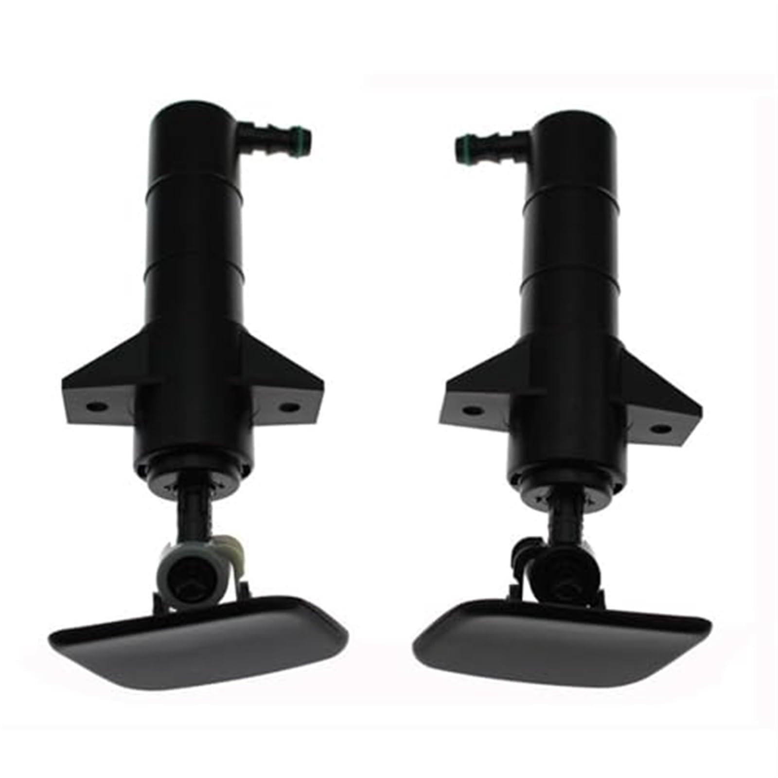 Szwaldaper Vorne Links rechts Scheinwerferwaschanlage Düsenpumpenzylinder Jet Cap, for Hyundai, Sonata 8 for Azera 11-14 98671-3V000 98680-4Q000 Scheibenwischer-Waschpumpenmotor(Black Set) von Szwaldaper