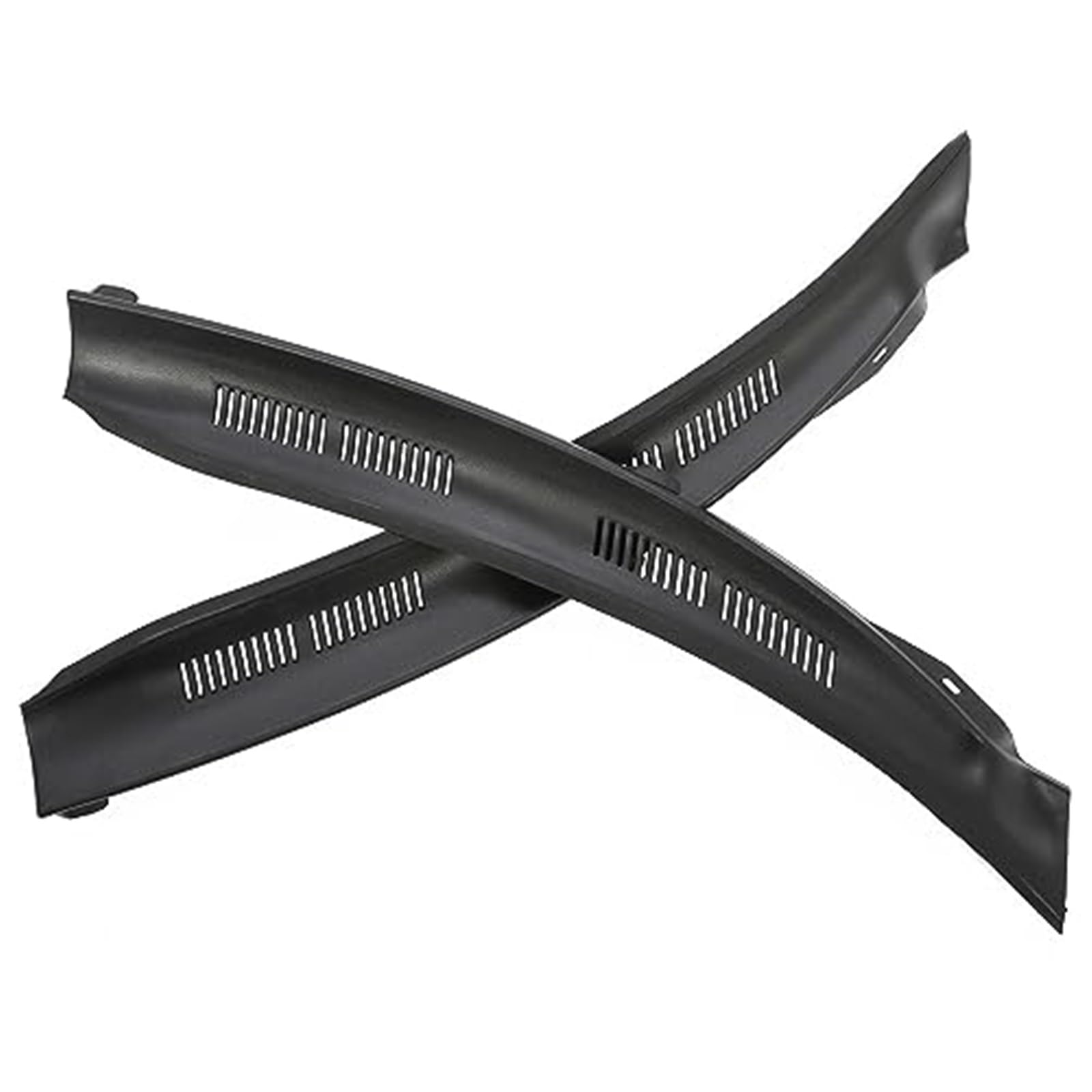 Szwaldaper Wischerhaube kompatibel mit 1995–2003, for Mercedes, for Benz, E-Klasse W210 Ersatz, for 2108310958 2108311058 Scheibenwischerhaube, Bildschirmabdeckung, schwarzes ABS-Gummipaar Abdeckung f Szwaldaper Wischerhaube kompatibel mit 1995–2003, for Mercedes, for Benz, E-Klasse W210 Ersatz, for 2108310958 2108311058 Scheibenwischerhaube, Bildschirmabdeckung, schwarzes ABS-Gummipaar Abdeckung f von Szwaldaper