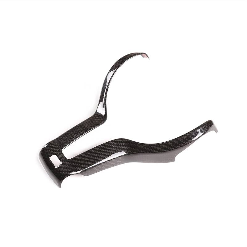 Szwaldaper Zubehör for Lenkradverkleidung aus echtem Carbon, for, F80 M3 F82 F83 M4 F10 M5 F06 F12 F13 M6 F15 X5M F16 X6 M 2010-2020 Auto-Lenkradaufkleber von Szwaldaper