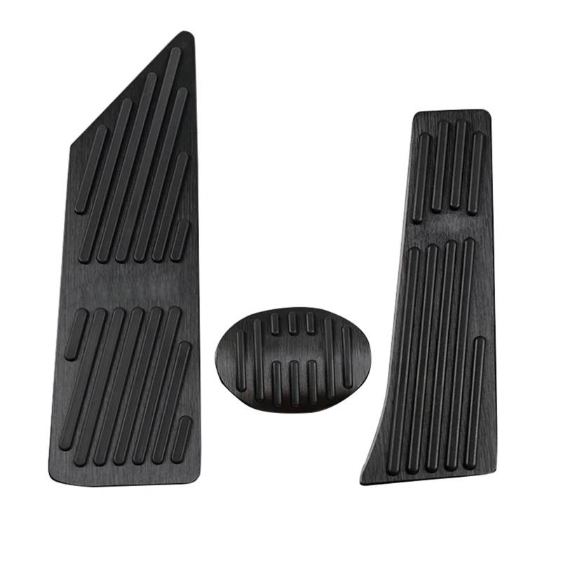 Szwaldaper for, X1 F48 X2 F39 1 2 Serie F40 F45 F46 2014 2015 2016 2017 2018 2019 2020 2021 2022 Auto Gas Bremspedal Abdeckung Zubehör Autopedalabdeckungsset(Rest at 3pcs Black) von Szwaldaper