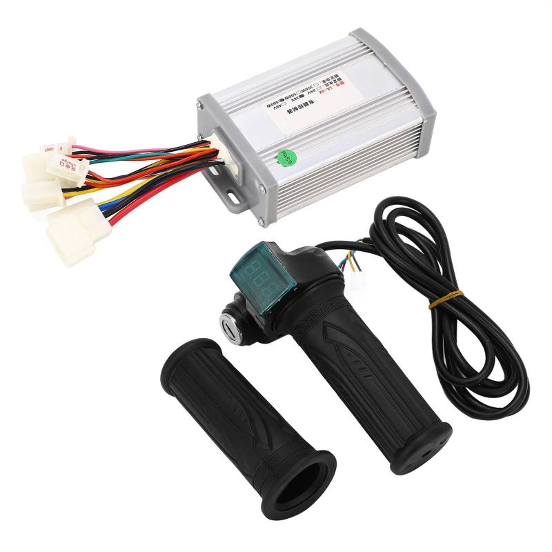 Szwaldaper for 36V 800W Motordrehzahlregler-Kit Elektro-Fahrrad-Motorregler-Kit Drosselklappen-Leistungsanzeige Leistungsanzeige-Umrüstsatz Armaturenbrett-Displayabdeckung von Szwaldaper