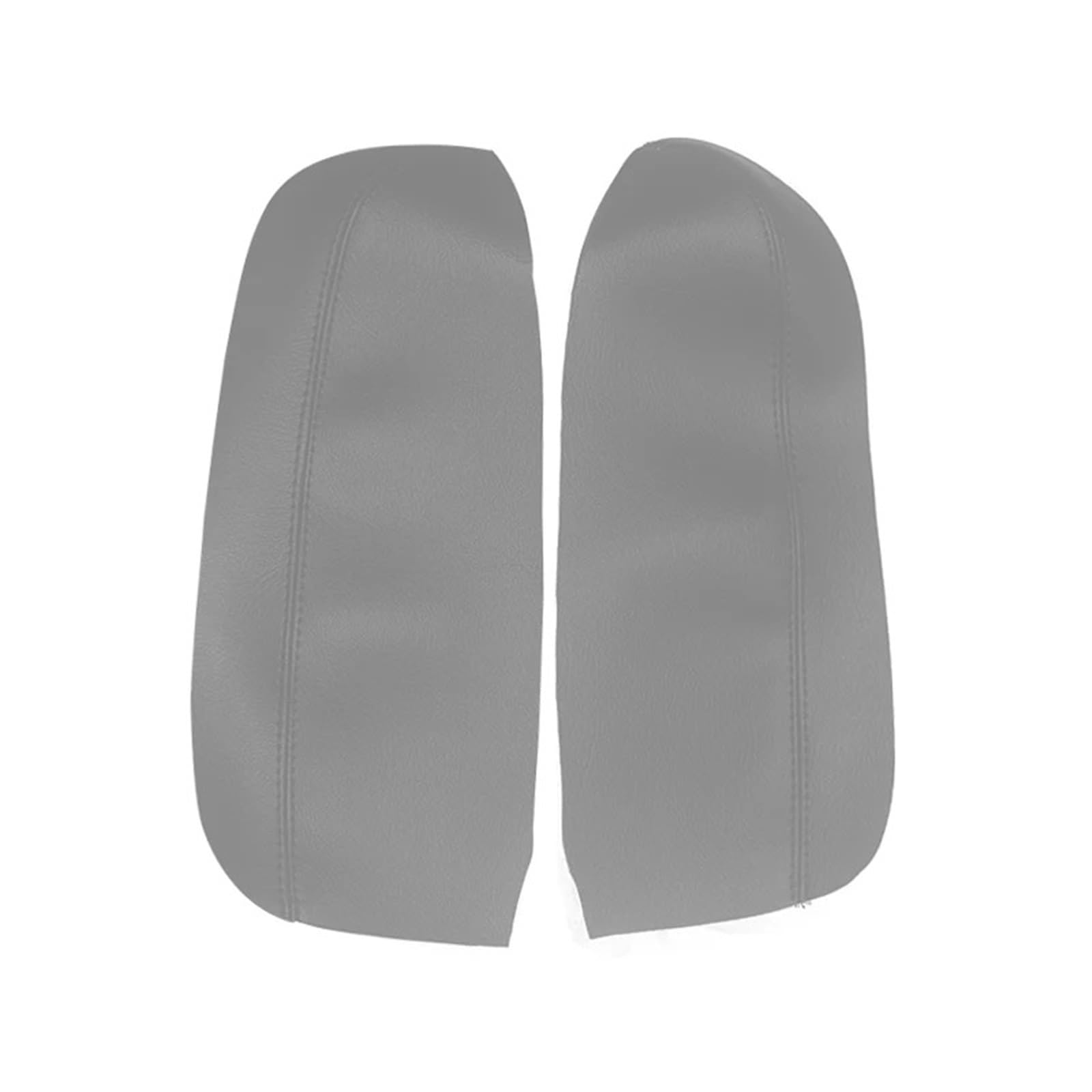 Szwaldaper for Acura, for RDX 2007 2008 2009 2010 2011 2012 2 Stück Auto weiches Leder Vordertür Armlehne Panel Abdeckung Innenaufkleber Dekor Auto-Innentürverkleidung(Grey) von Szwaldaper