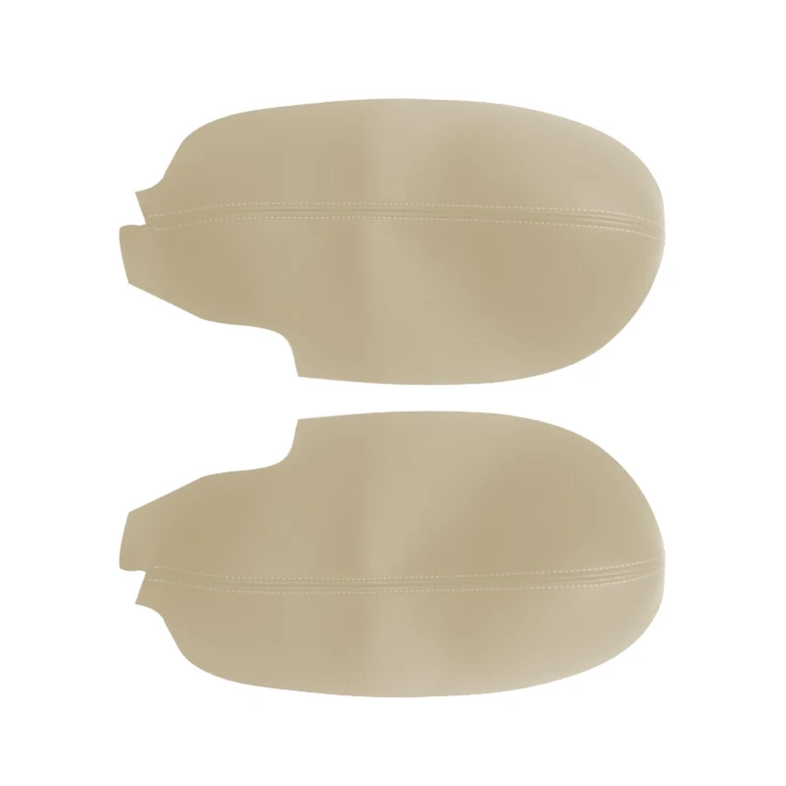 Szwaldaper for Acura, for TSX 2009 2010 2011 2012 2013 2014 Auto-Styling-Innenraum, 2 Stück Vordertür-Armlehnenverkleidung, Mikrofaser-Lederbezug Auto-Innentürverkleidung(Beige) von Szwaldaper
