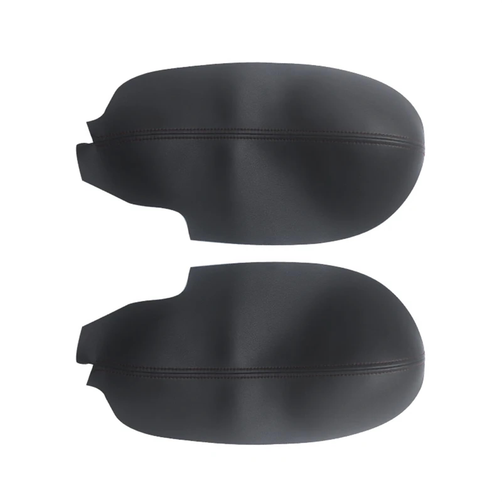 Szwaldaper for Acura, for TSX 2009 2010 2011 2012 2013 2014 Auto-Styling-Innenraum, 2 Stück Vordertür-Armlehnenverkleidung, Mikrofaser-Lederbezug Auto-Innentürverkleidung(Black) von Szwaldaper