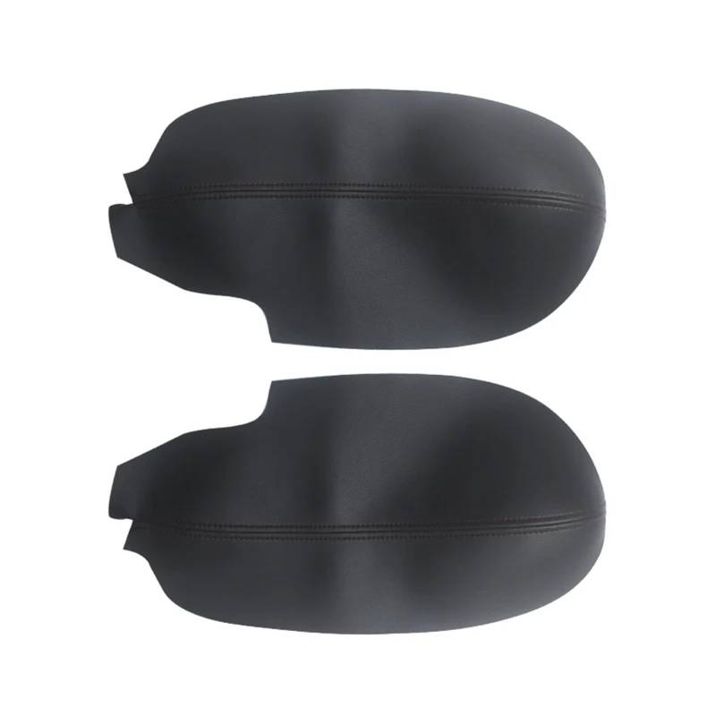 Szwaldaper for Acura, for TSX 2009 2010 2011 2012 2013 2014 Auto-Styling-Innenraum, 2 Stück Vordertür-Armlehnenverkleidung, Mikrofaser-Lederbezug Auto-Innentürverkleidung(Black) von Szwaldaper