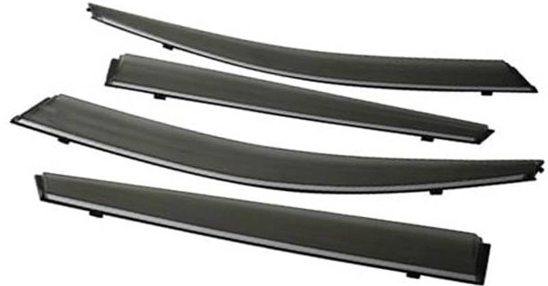 Szwaldaper for Chery, Jetour X90 2019 2020 2021 4Pcs Smoked Fenster Visier Wetterschutz Sonne Regen Deflektor Wachen Sonnenschutz für Auto-Seitenfenster von Szwaldaper