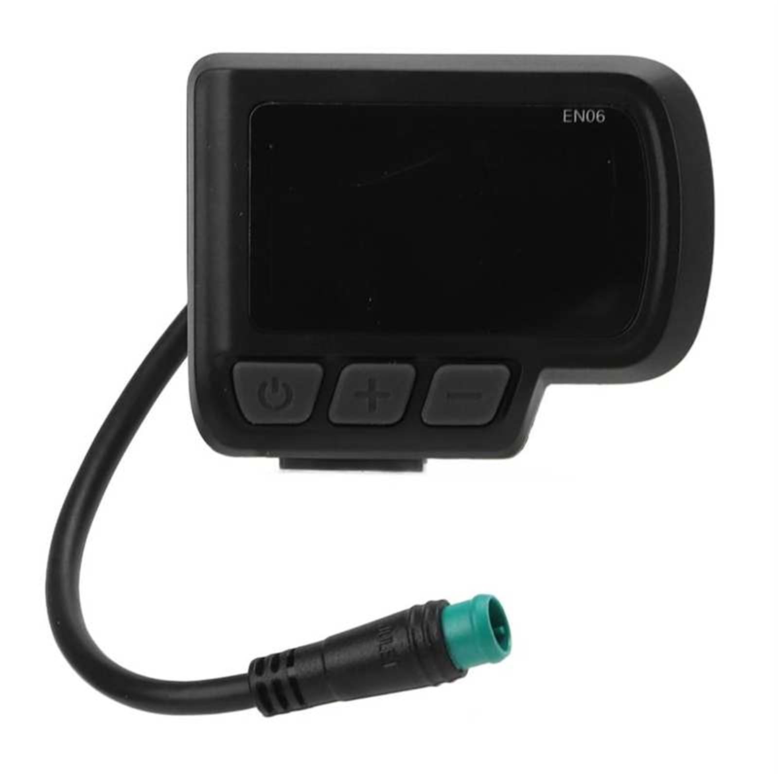Szwaldaper for Elektrische EN06 LCD Display Meter Mit USB Power Geschwindigkeit Display E-Bike LCD Display Wasserdicht SM Connector Armaturenbrett-Displayabdeckung(Waterproof Plug) von Szwaldaper