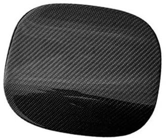 Szwaldaper for Ford, for Focus, MK4 2019-2024 ST Line Carbon Fiber Fuel Tank Cap Oil Cover Filler Flap Lid Car Styling Auto Accessories Tankdeckel für Autos(Black Carbon Fiber) von Szwaldaper