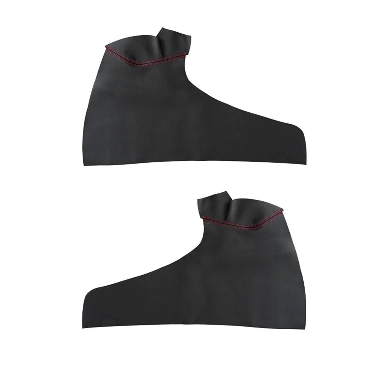 Szwaldaper for Jazz, for Fit 2008 2009 2010 2011 2012 Fließheck Auto Styling Innentürverkleidung Armlehne Mikrofaser-Lederbezug Auto-Innentürverkleidung(Rear 2pcs,Black) von Szwaldaper