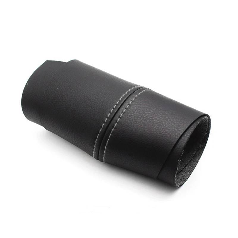 Szwaldaper for Mitsubishi, for Outlander 2014 2015 2016 2017 2018 4PCS Auto Innen Weiche Mikrofaser Leder Tür Panel Armlehne Abdeckung Dekor Auto-Innentürverkleidung(Black-Gray line) von Szwaldaper