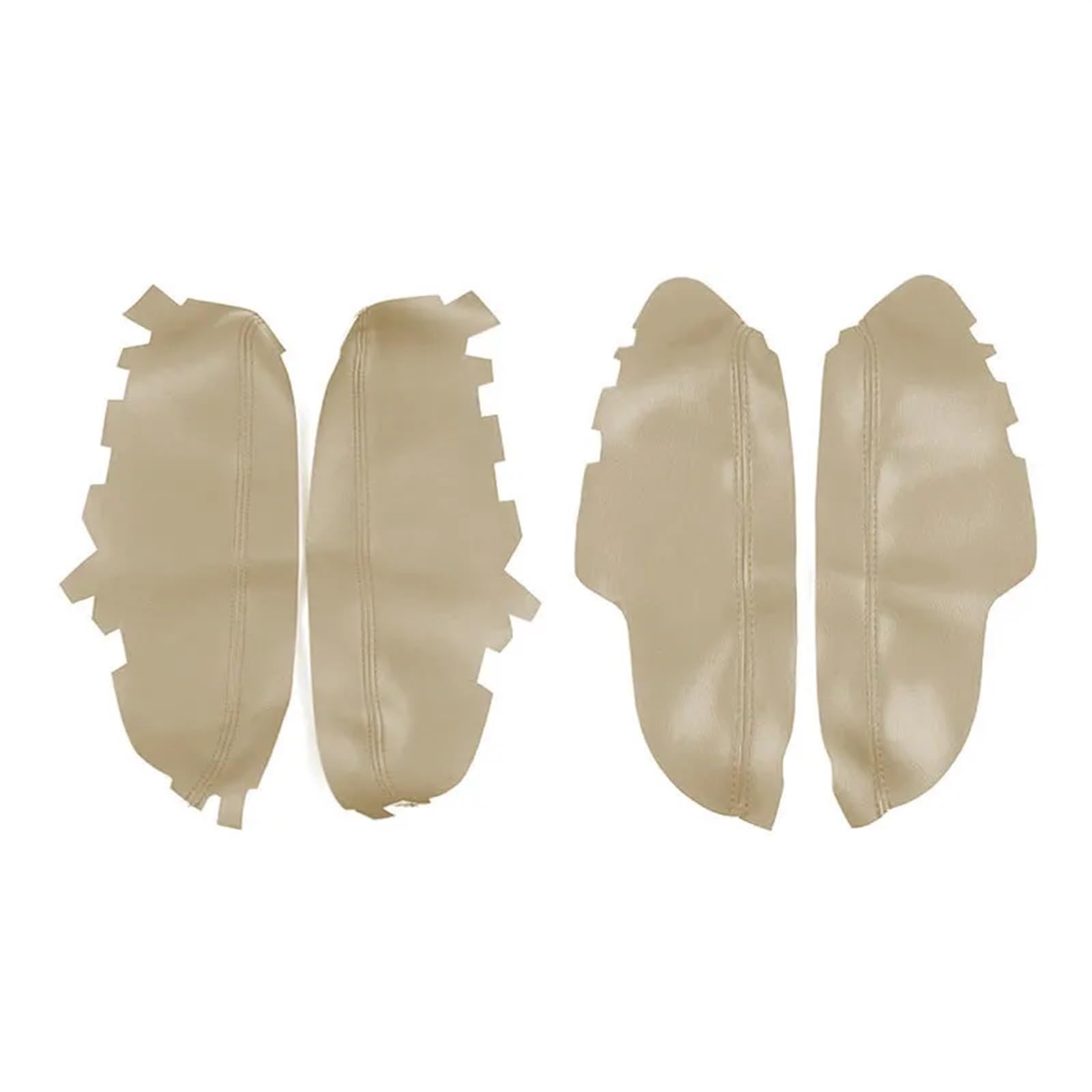 Szwaldaper for Toyota, for Avalon 2013 2014 2015 2016 2017 2018 Auto Innen Vorne/Hinten Türgriff Armlehne Panel Mikrofaser Leder Abdeckung Trim Auto-Innentürverkleidung(4pcs Beige) von Szwaldaper