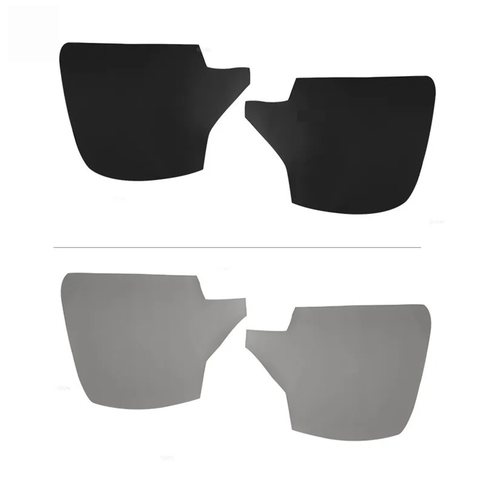 Szwaldaper for Toyota, for Prius 30 2009 2010 2011 2012 2013 2014 2015 2 Stück Hintertür Armlehne Panel Lederbezug Innenzubehör Verkleidung Auto-Innentürverkleidung(Customize Color) von Szwaldaper
