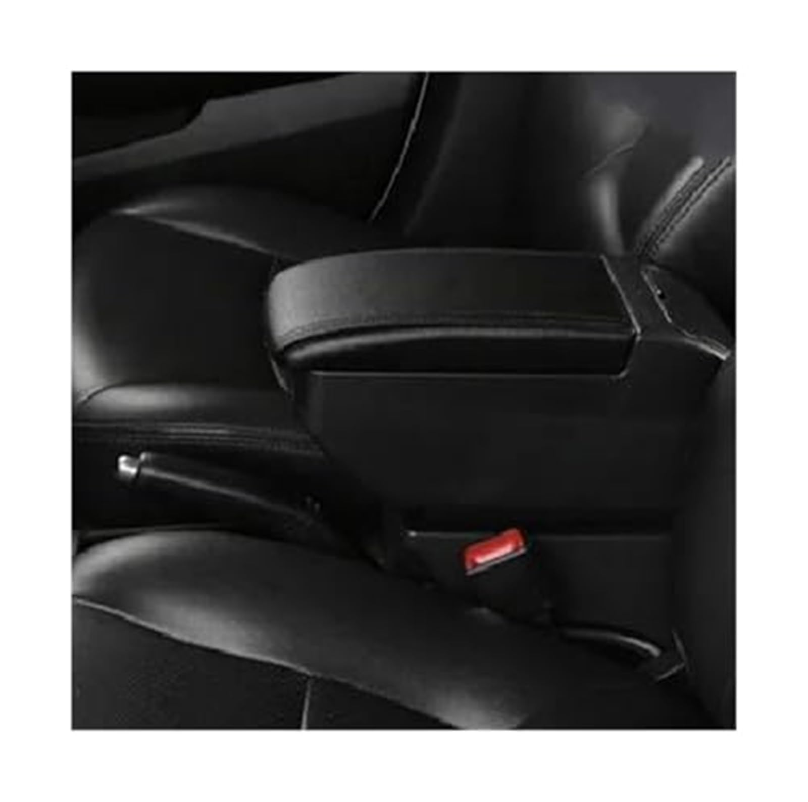 Szwaldaper for VW, for Vento, for Polo, V 2009–2020, Auto-Armlehnenbox, Mittelkonsole, Aufbewahrungszubehör mit USB-Autozubehör Auto-Armlehnenbox(Black H All Black 4 USB) von Szwaldaper