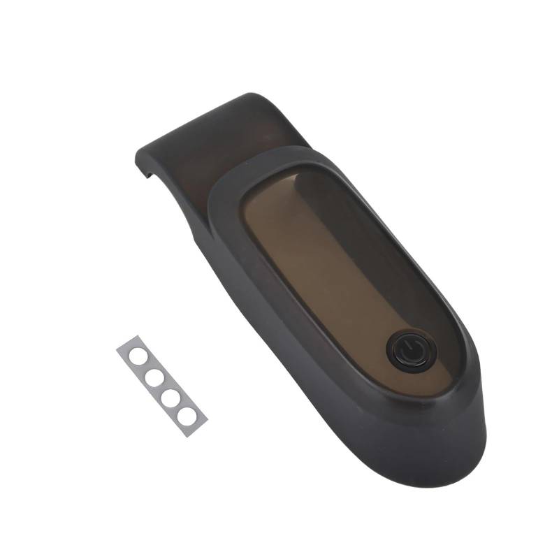 Szwaldaper wasserdichte staubdichte Silikon-Schutzhülle for Ninebot, for Elektroroller F20 F30 F40 D18w D28 D40 Display-Armaturenbrett Armaturenbrett für Elektroroller(Black) von Szwaldaper