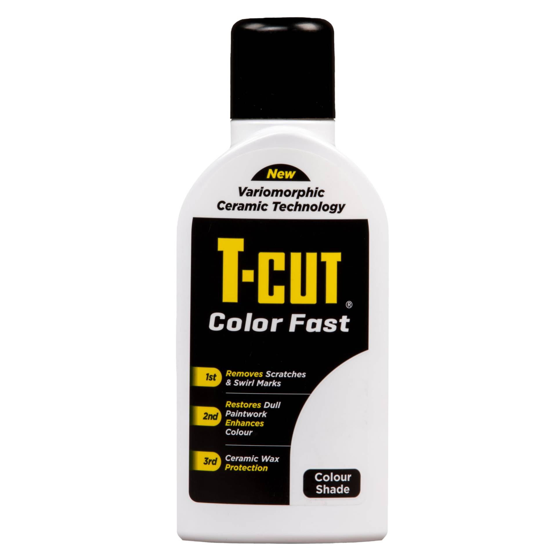 T-Cut 3 in 1 Color Fast Paintwork Restorer Autopolitur, Weiß, 500 ml von T-Cut