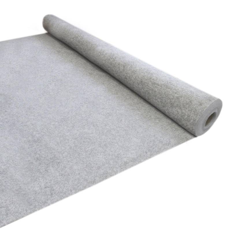 T-Mech Auto-Verkleidung Autostoff Teppich-Verkleidung Auto-Polsterstoff Fahrzeug Innenraum Bezugsstoff Dachhimmel Verkleidung Silber-Grau von T-Mech