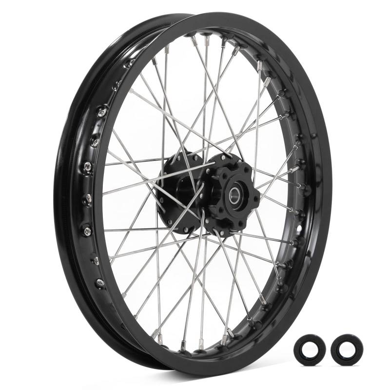 TARAZON 16" x 1,85'' Hinterrad Felge Speichenrad für SUR-RON Light Bee X LBX für Segway X160 X260 von TARAZON