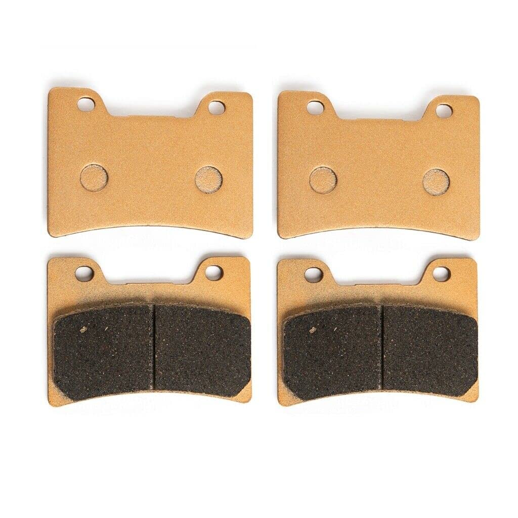 TARAZON 2 Paar Bremsbeläge vorne für Yamaha VMX-12 Vmax V-Max VMX 1200 1993-2007 TDM 850 FZR 500 600 R FZR 1000 TARAZON 2 Paar Bremsbeläge vorne für Yamaha VMX-12 Vmax V-Max VMX 1200 1993-2007 TDM 850 FZR 500 600 R FZR 1000 von TARAZON